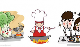 炒菜的漫画,漫画演绎炒菜瞬间